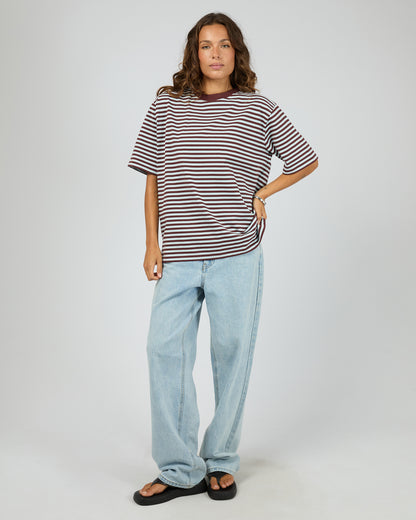 Stripe Short Sleeve Tee