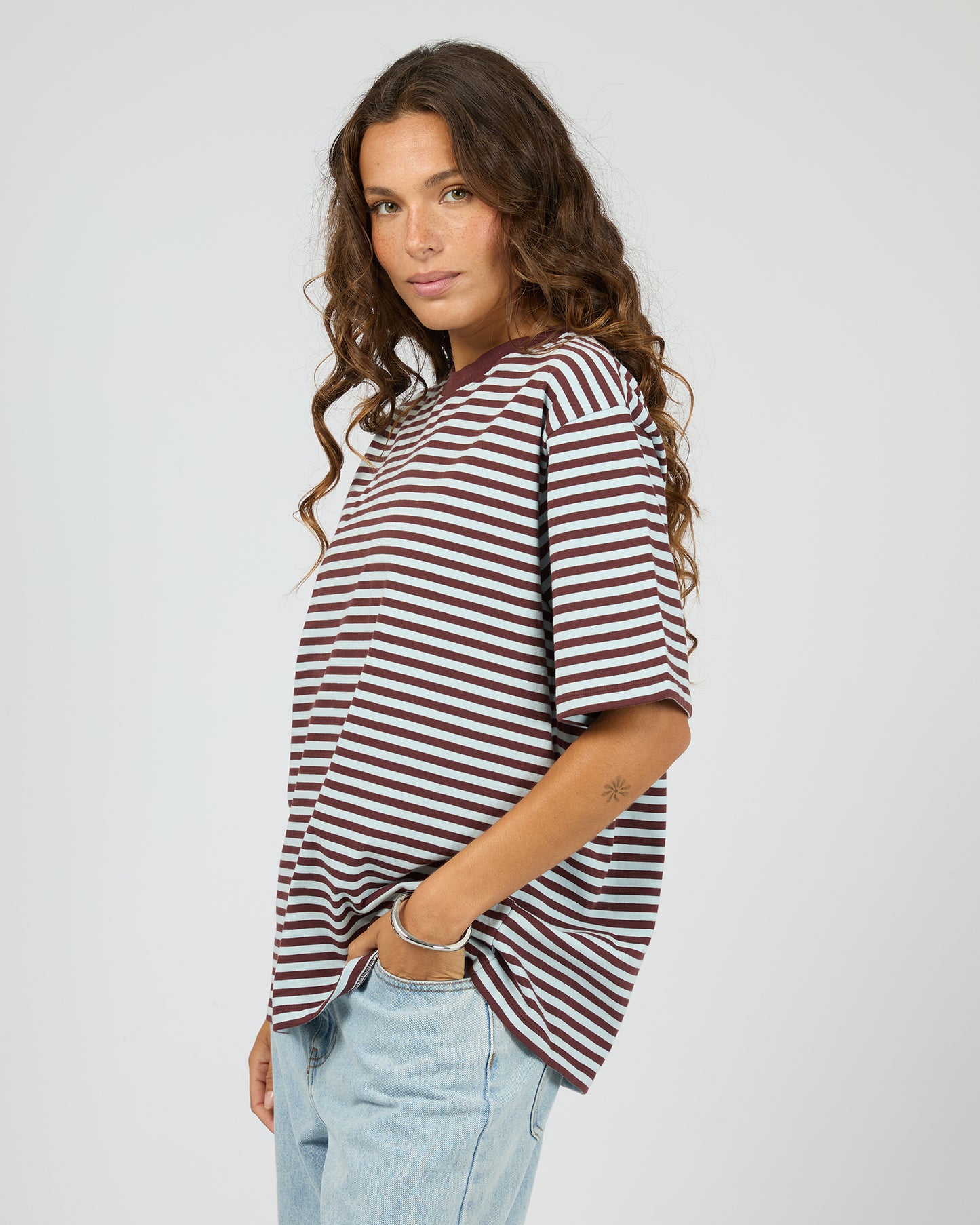 Stripe Short Sleeve Tee
