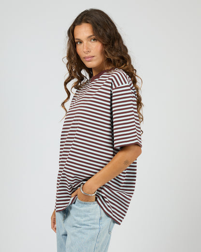 Stripe Short Sleeve Tee