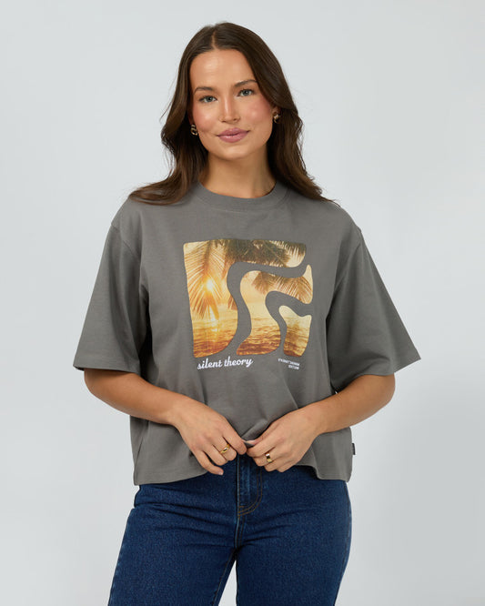Sunset Tee - Coal