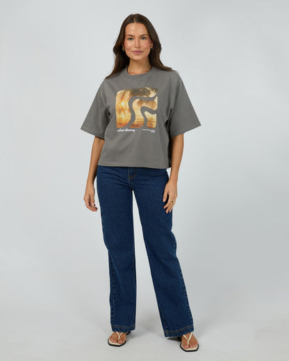 Sunset Tee - Coal