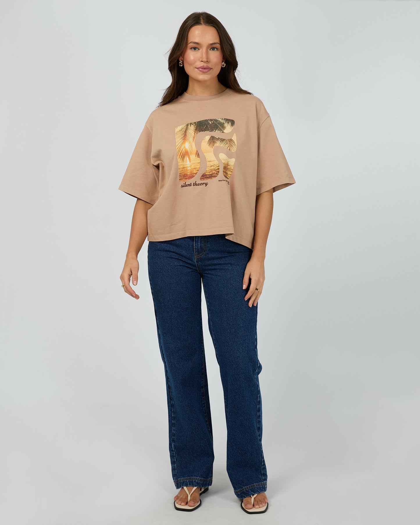 Sunset Tee - Taupe