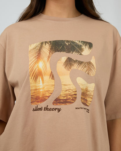 Sunset Tee - Taupe