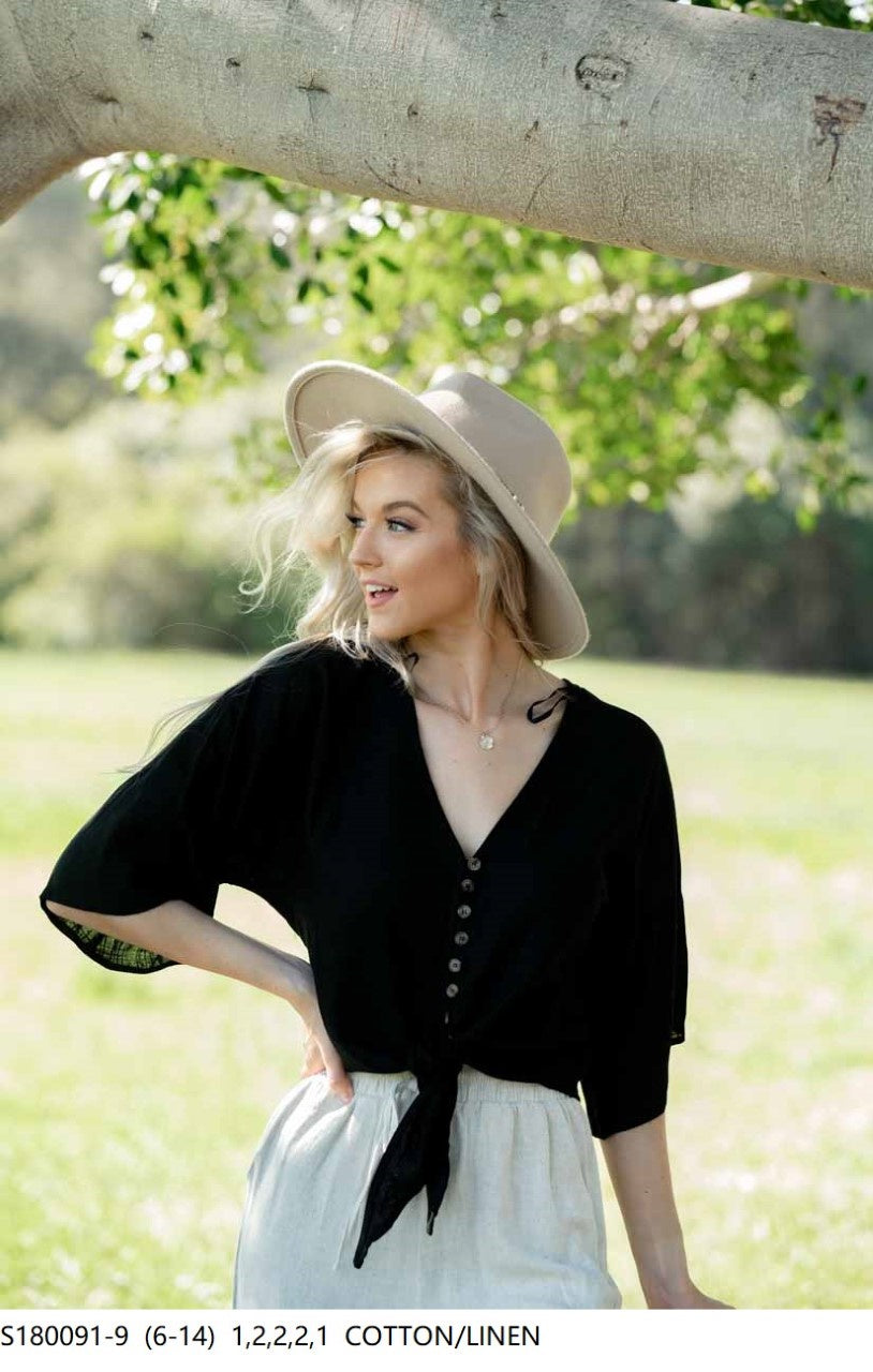 Bianca Tie Top