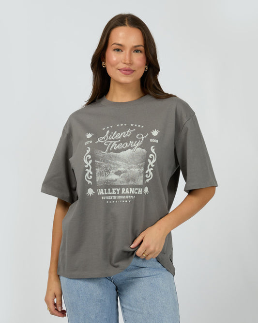 Valley Tee - Coal