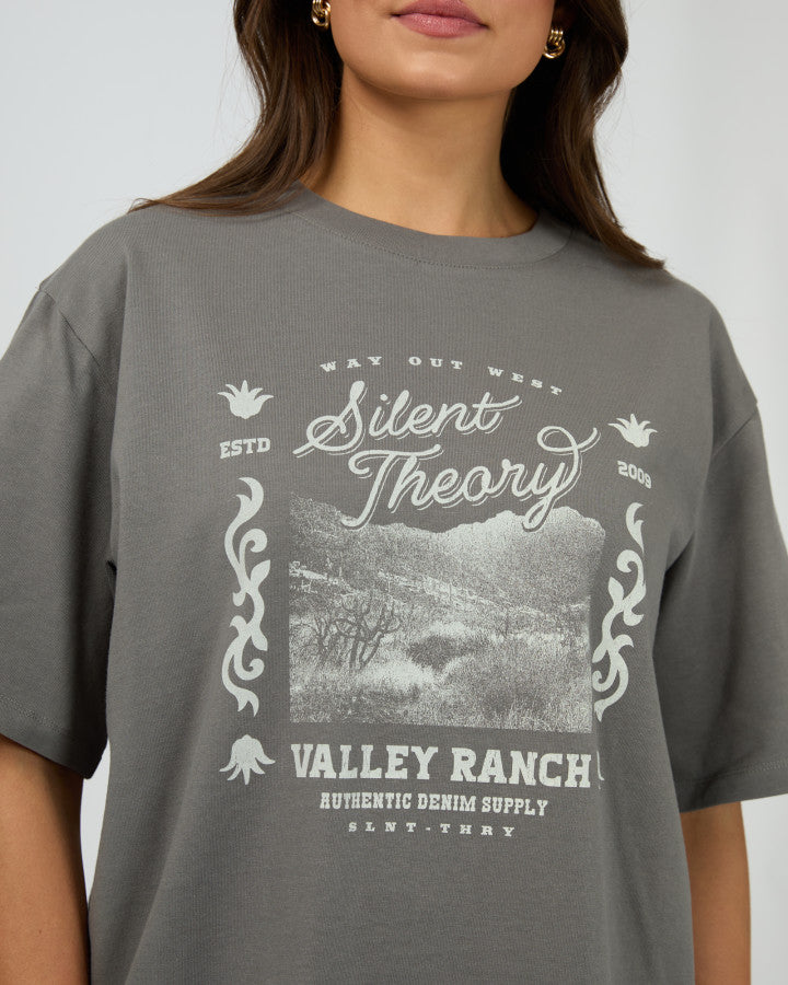 Valley Tee - Coal