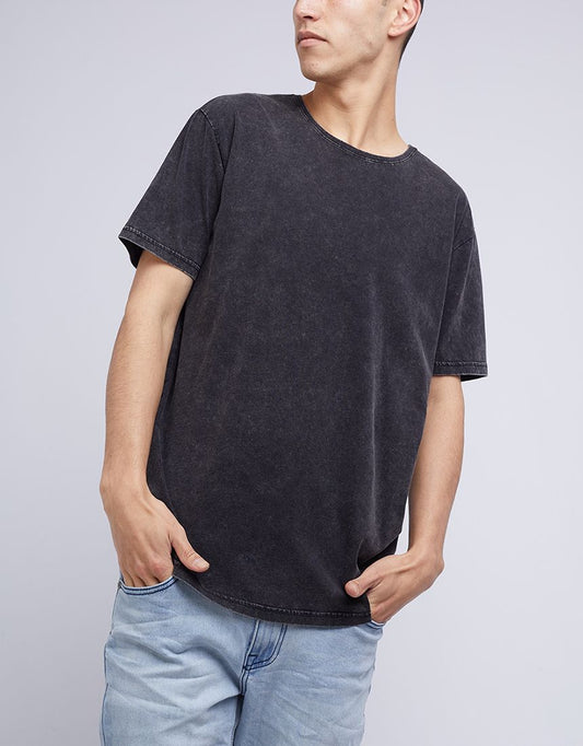Acid Tail Tee - Washed Black