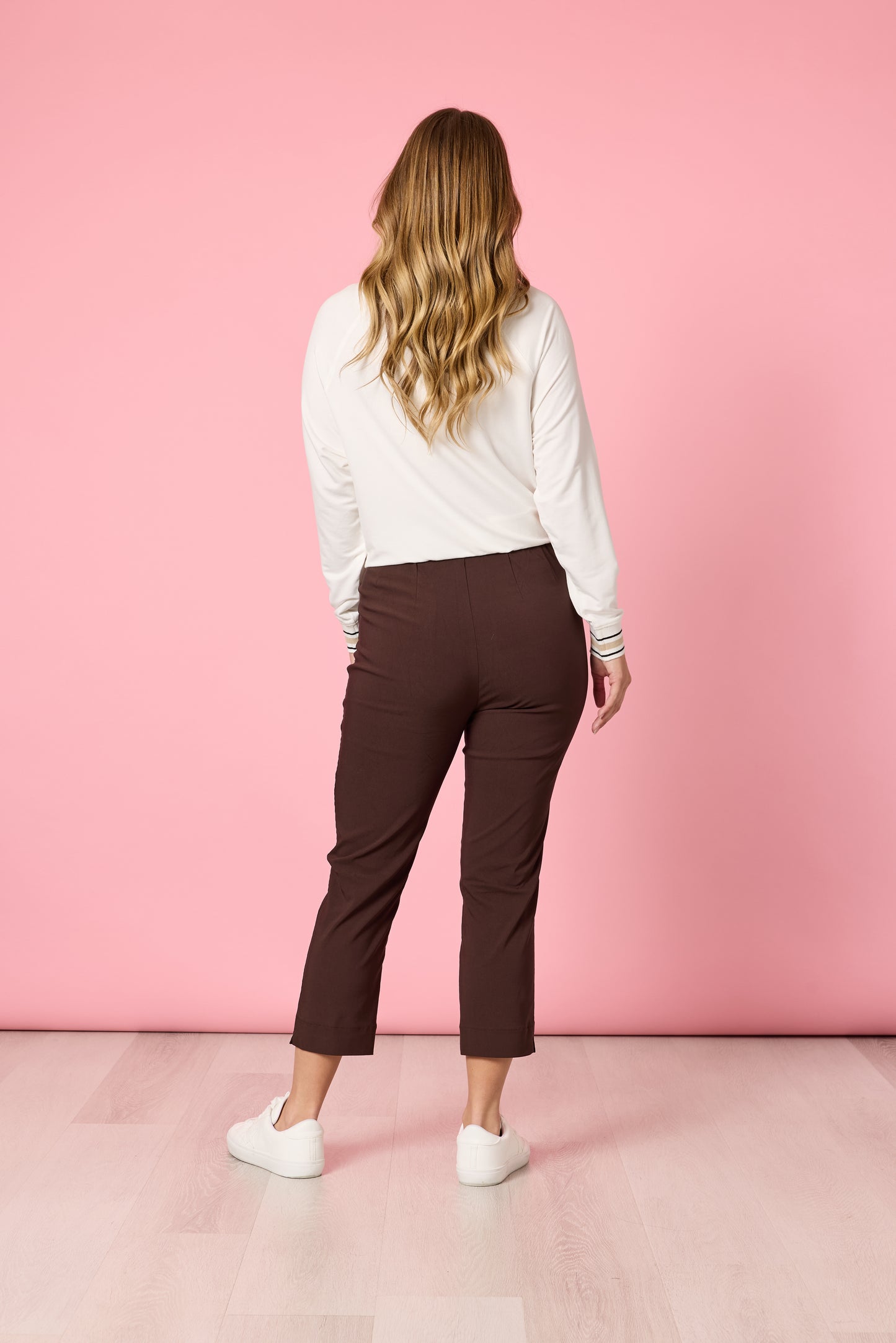 Threadz 3/4 Pants-Coffee