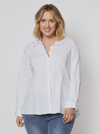 Poplin Shirt - White