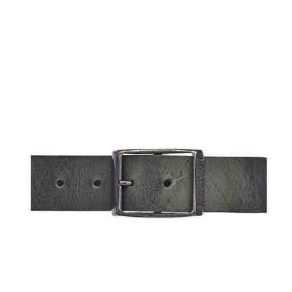 Kansas Grey Oiled Leather Belt 35mm