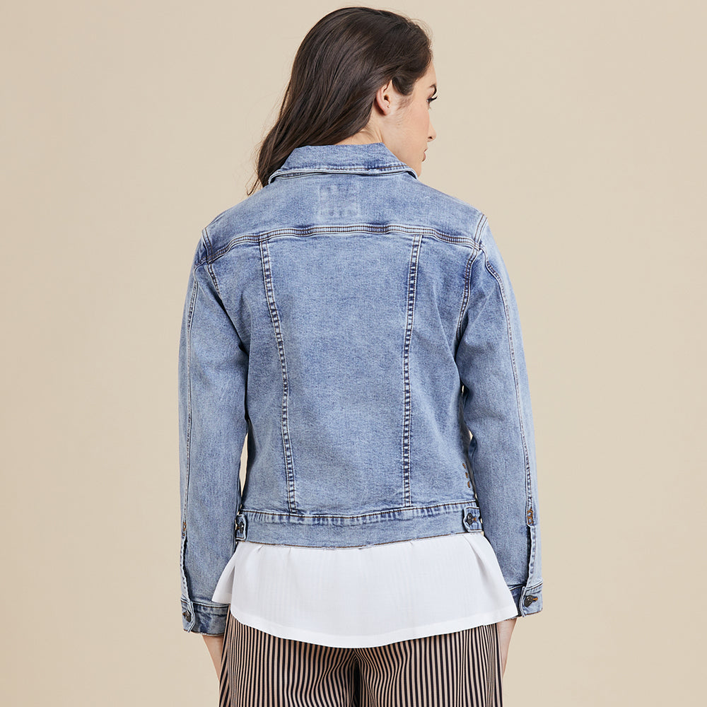 Threadz Denim Jacket Women | Lyn Rose Boutique