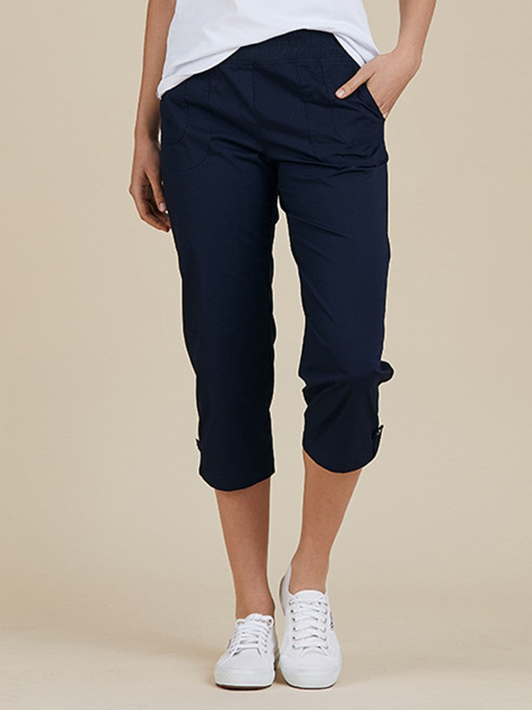 Cotton Short Pant - Navy