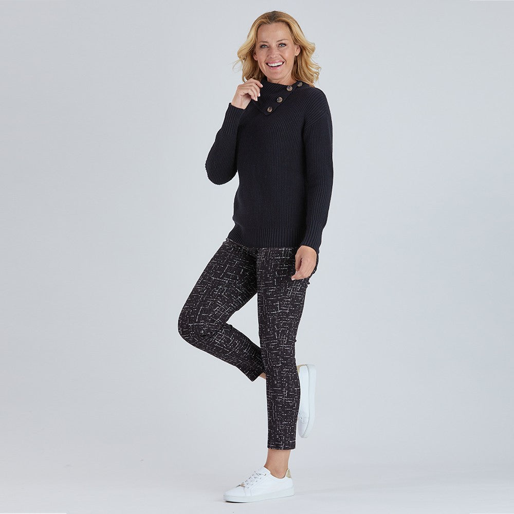 Print Stretch Pant