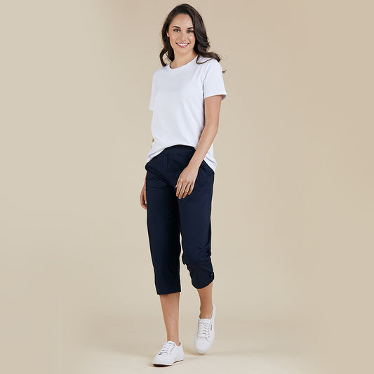 Threadz Rib Tee - White