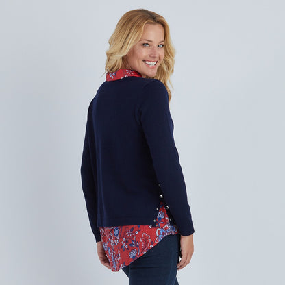 Side Snap Detail Knit