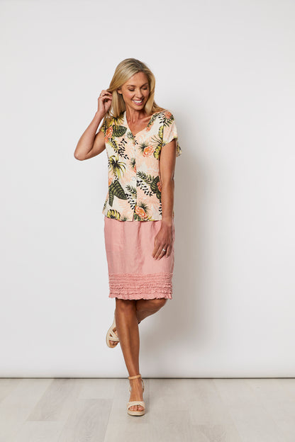 Tropical Linen Shirt