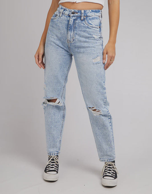 Ellen Mom Jean - Light Blue