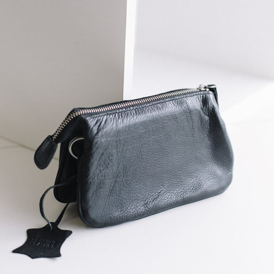 St Kilda Clutch Black | Lyn Rose Boutique