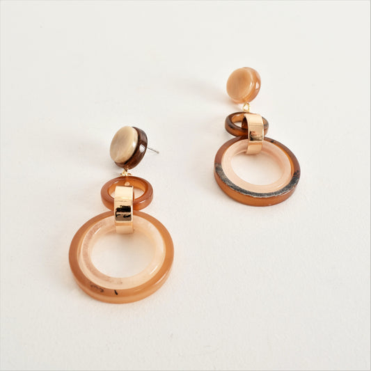 Resin Ring Drop Earrings | Lyn Rose Boutique