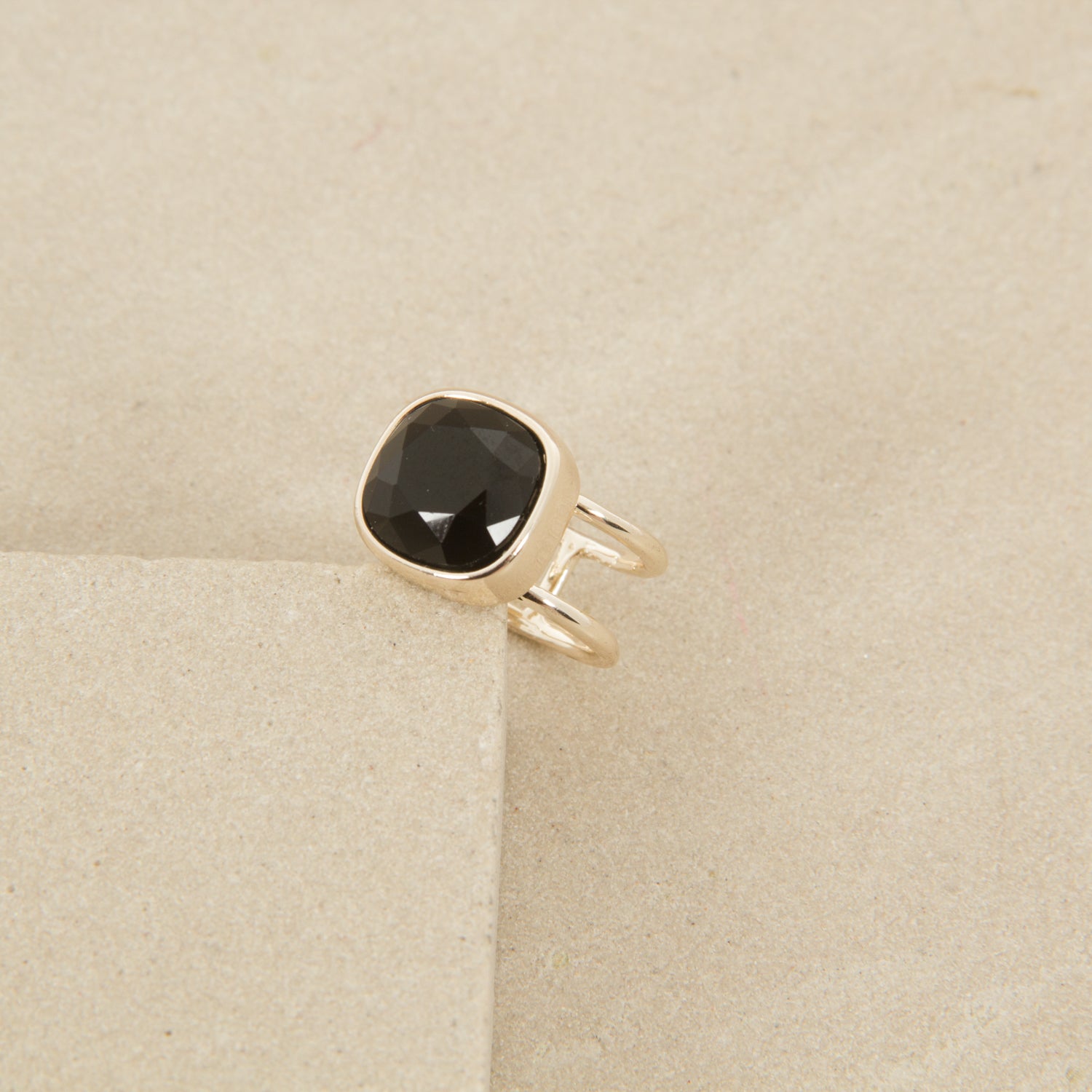 Rounded Square Jewel Ring | Lyn Rose Boutique