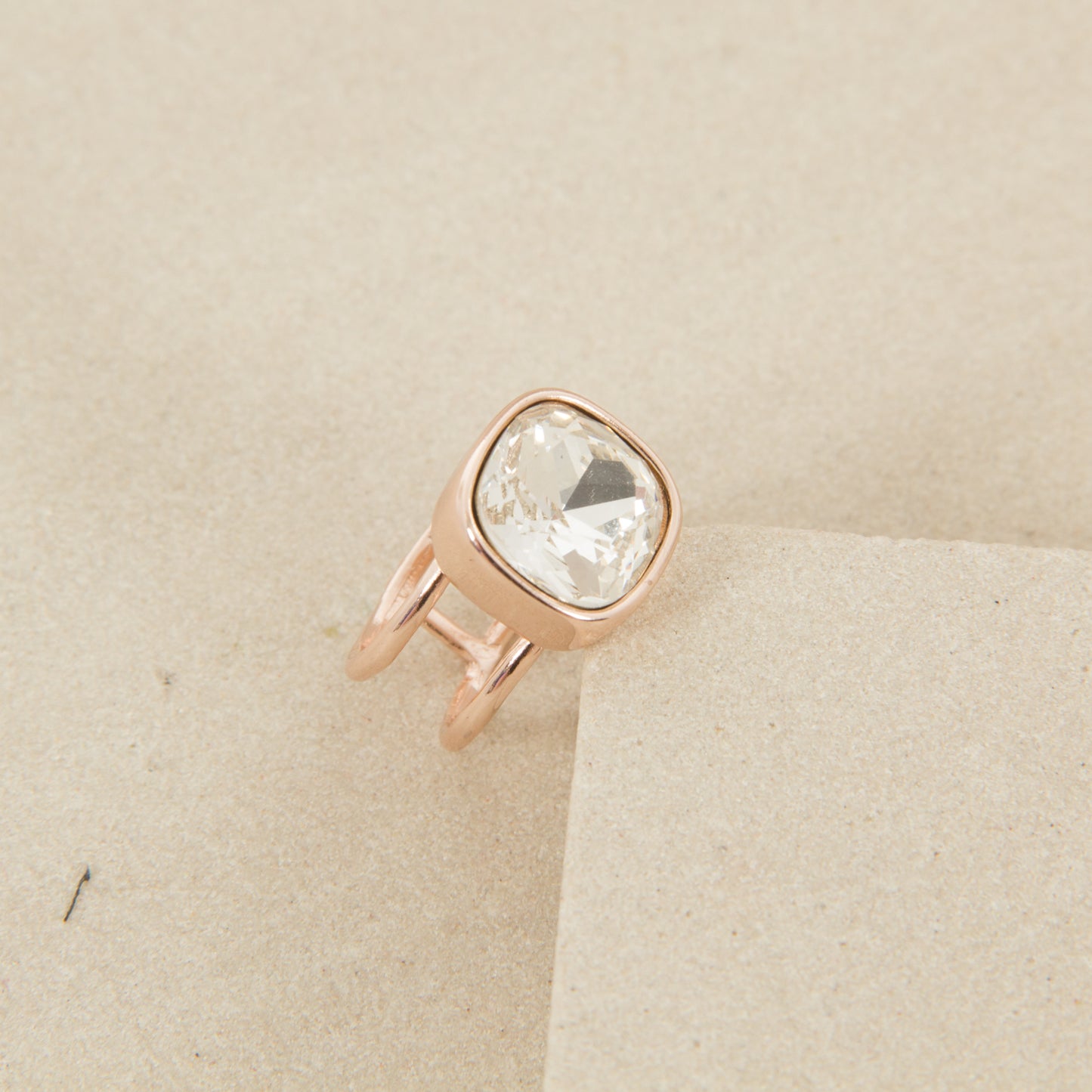 Rounded Square Jewel Ring | Lyn Rose Boutique