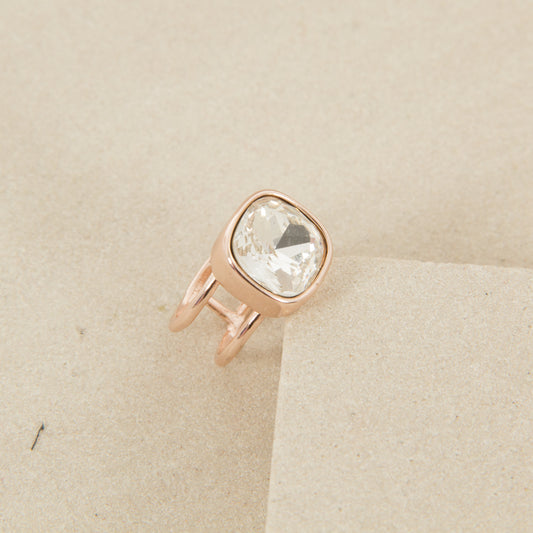 Rounded Square Jewel Ring | Lyn Rose Boutique