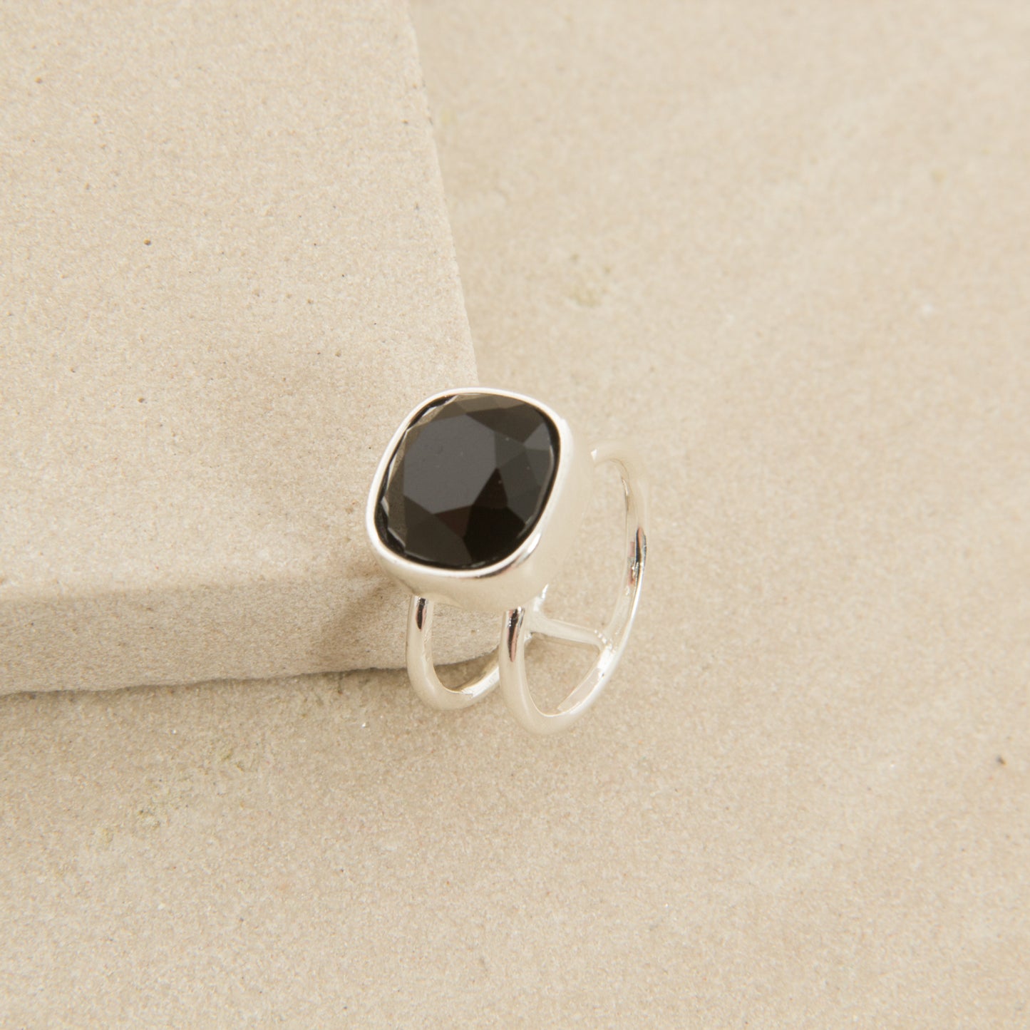 Rounded Square Jewel Ring | Lyn Rose Boutique