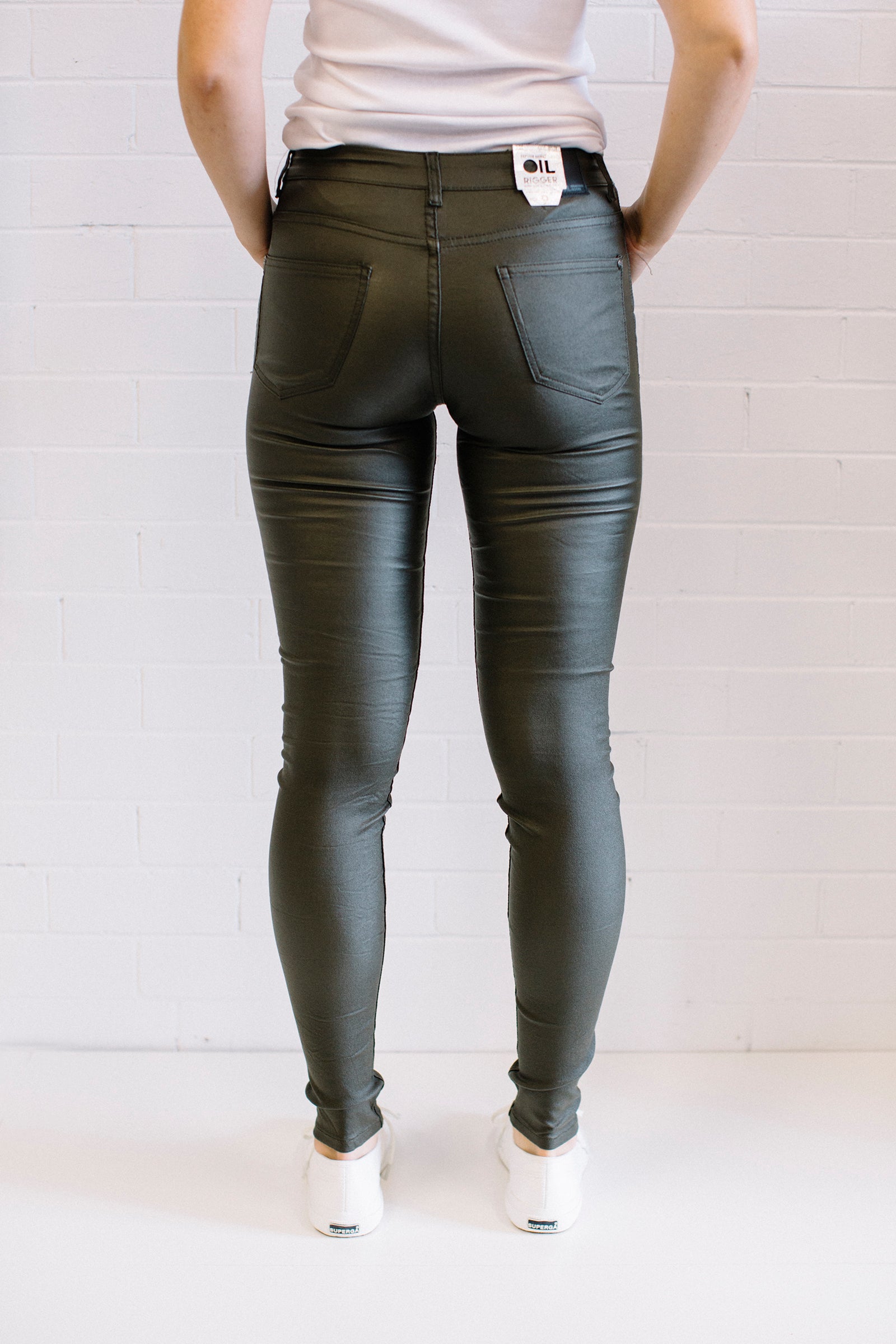 Wax Stretch Women Khaki | Lyn Rose Boutique