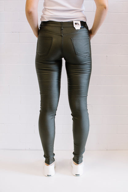 Wax Stretch Women Khaki | Lyn Rose Boutique