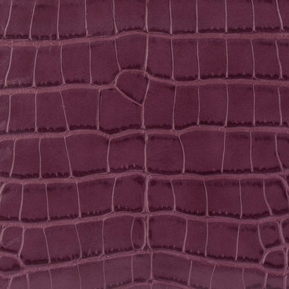 Molli Croc Embossed Burgundy | Lyn Rose Boutique