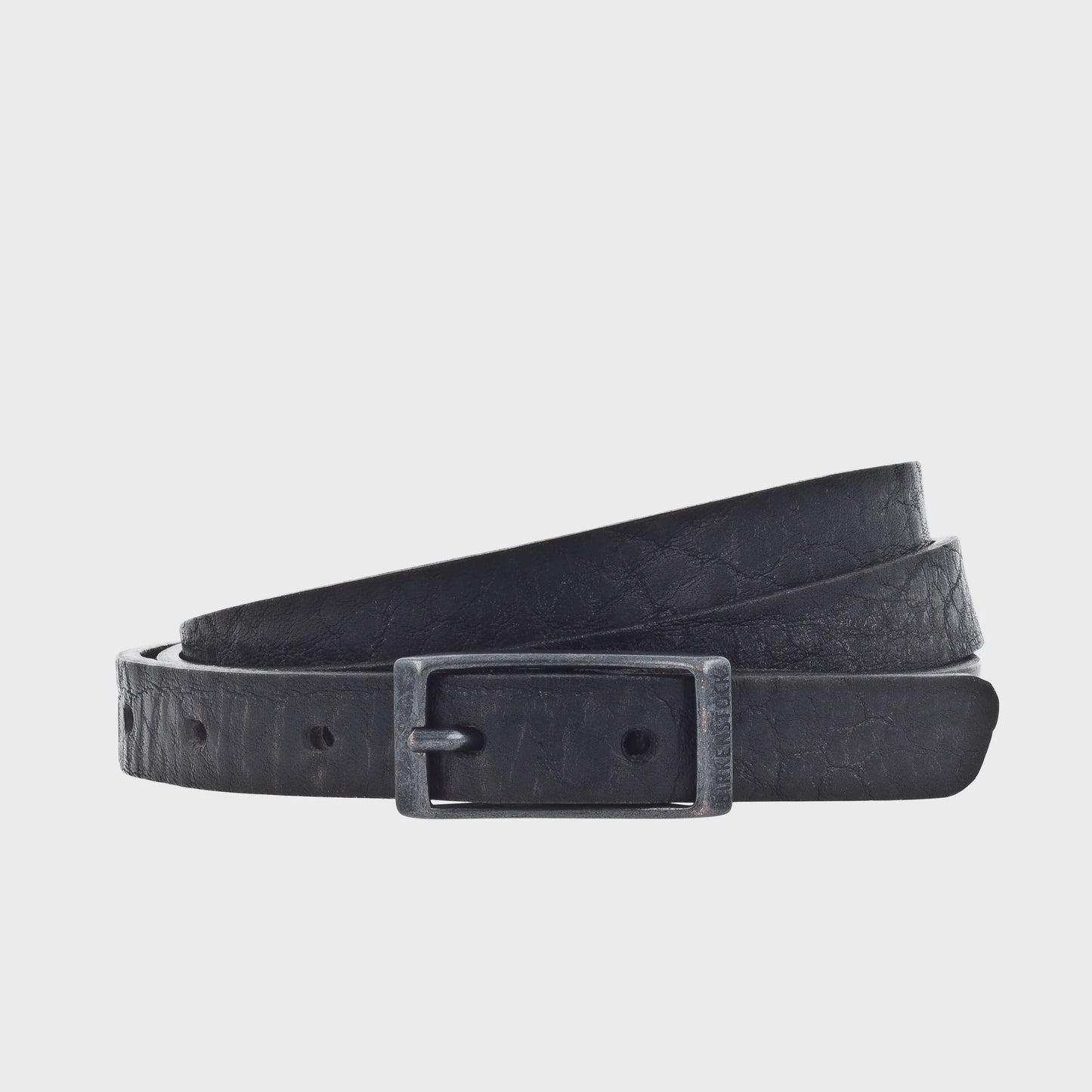 Ohio Grained Leather Belt 20mm - Black