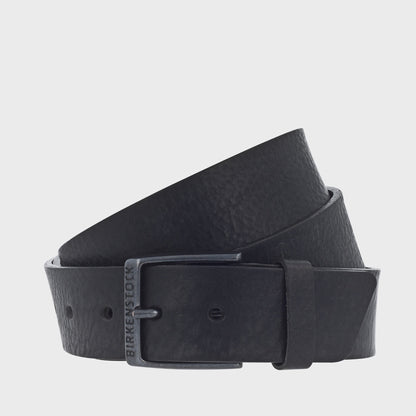 Ohio Grained Leather Belt 40mm - Black