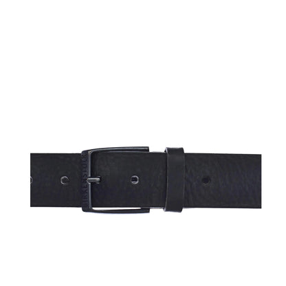 Ohio Grained Leather Belt 40mm - Black