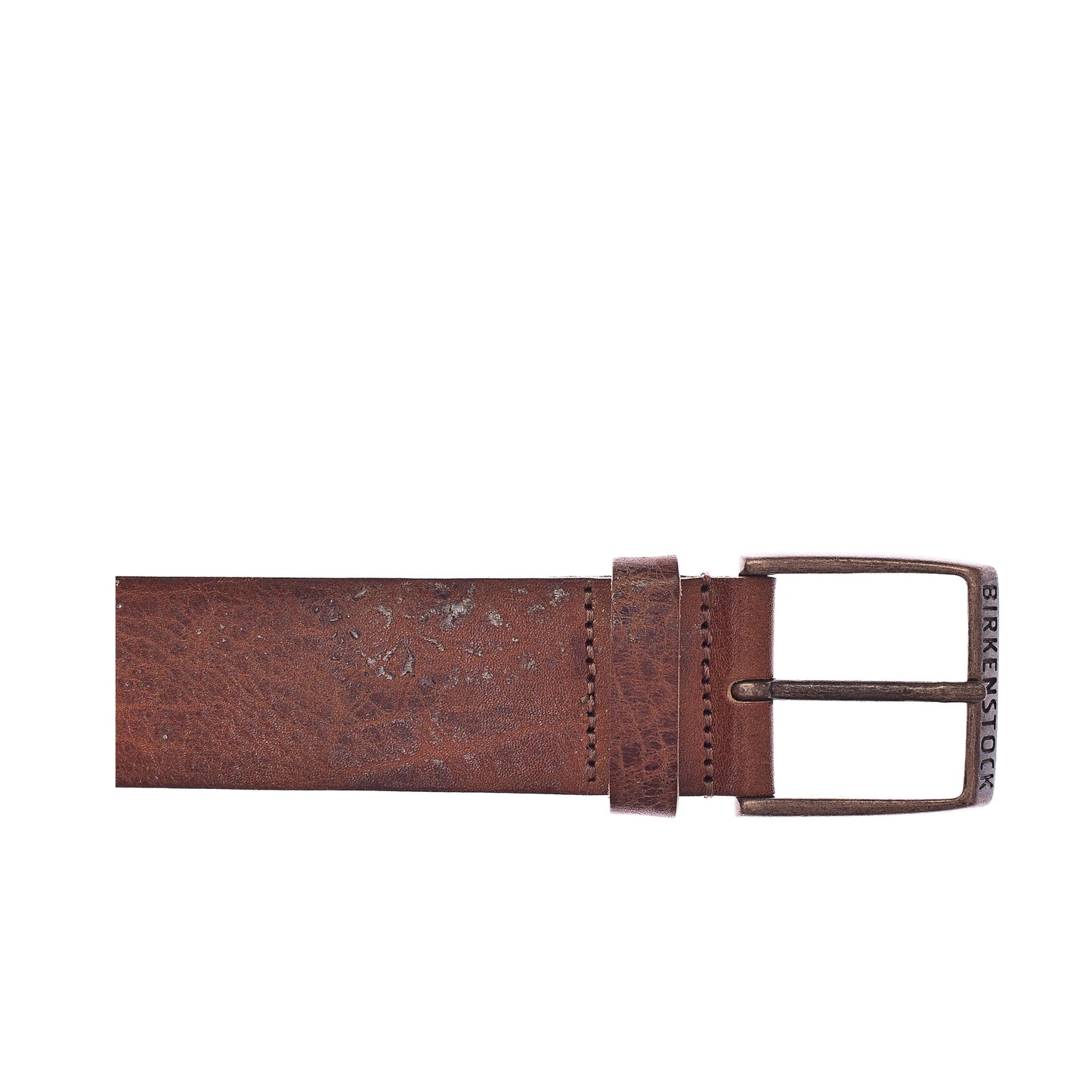 Ohio Grained Leather Belt 40mm - Cognac