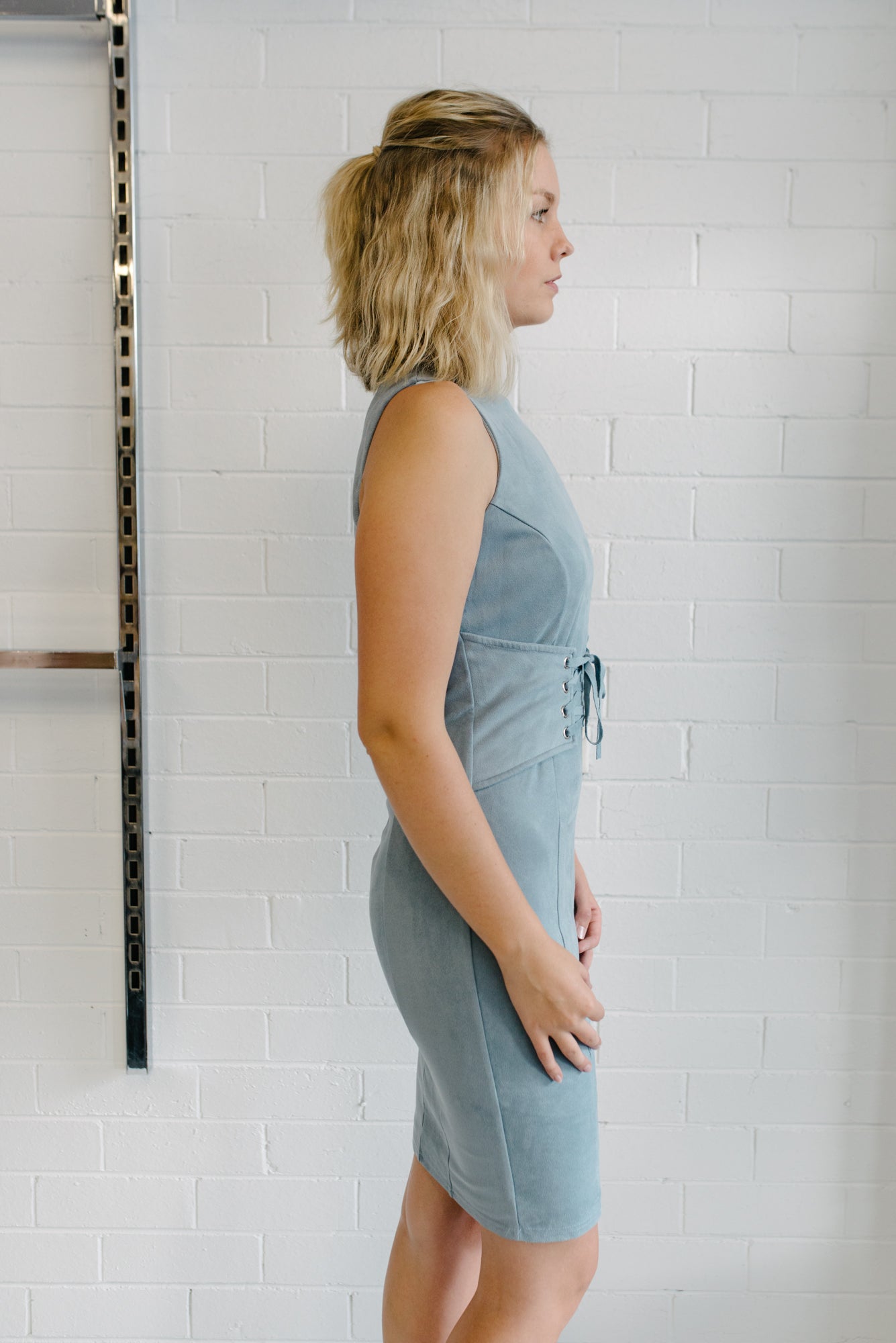Amanda Dress Sky Blue Women | Lyn Rose Boutique