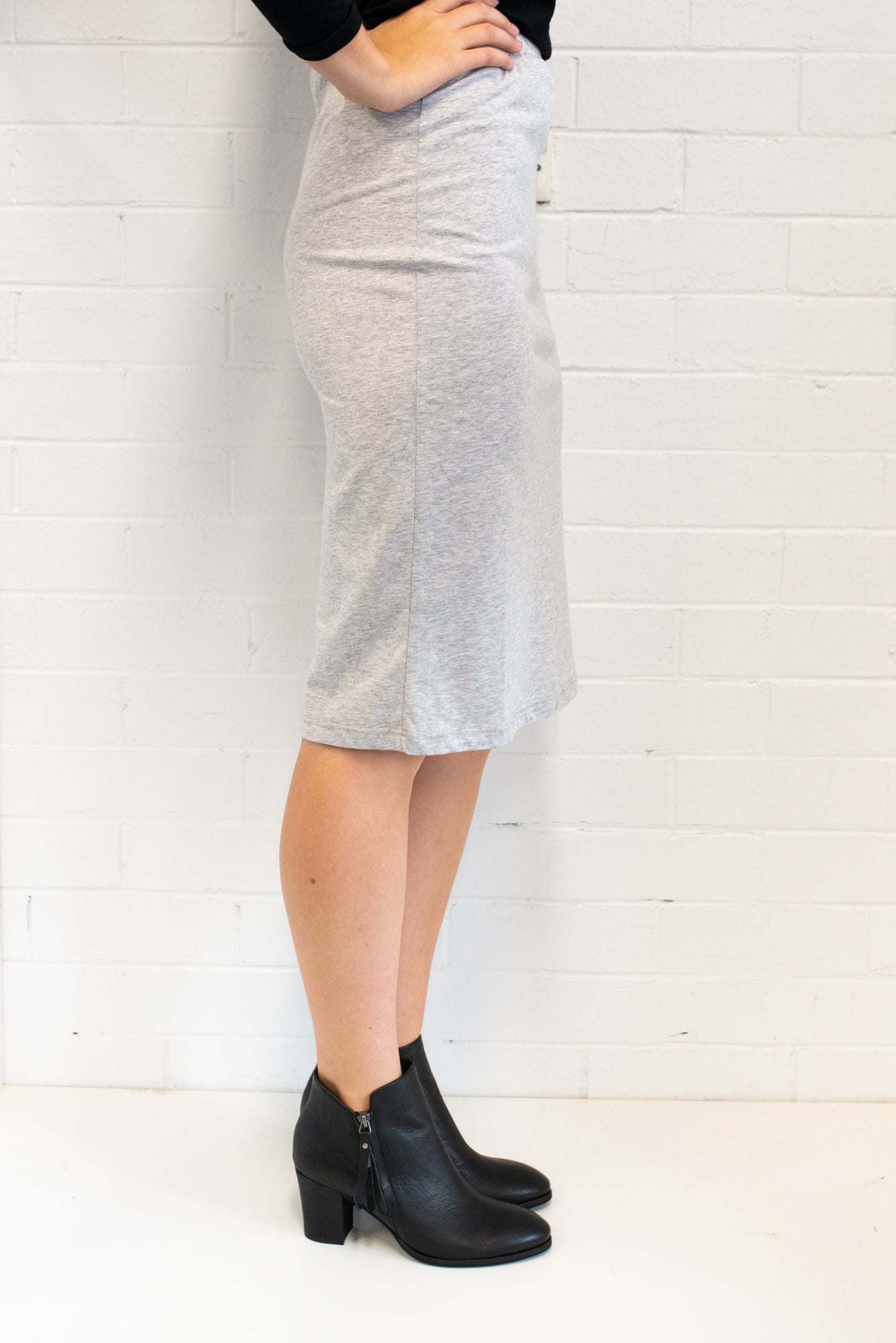 Grey Marle Skirt Women One Size | Lyn Rose Boutique