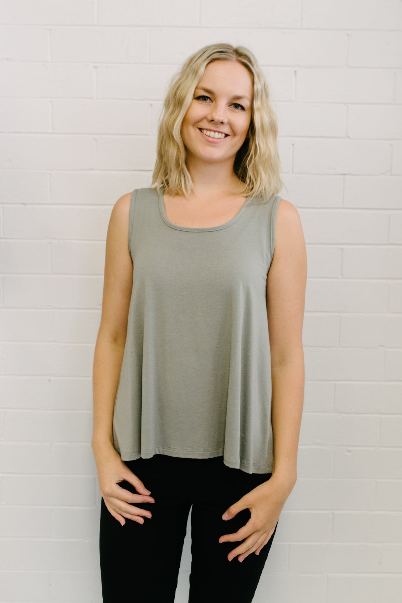 Vigorella Bamboo Cotton Tank Women | Lyn Rose Boutique