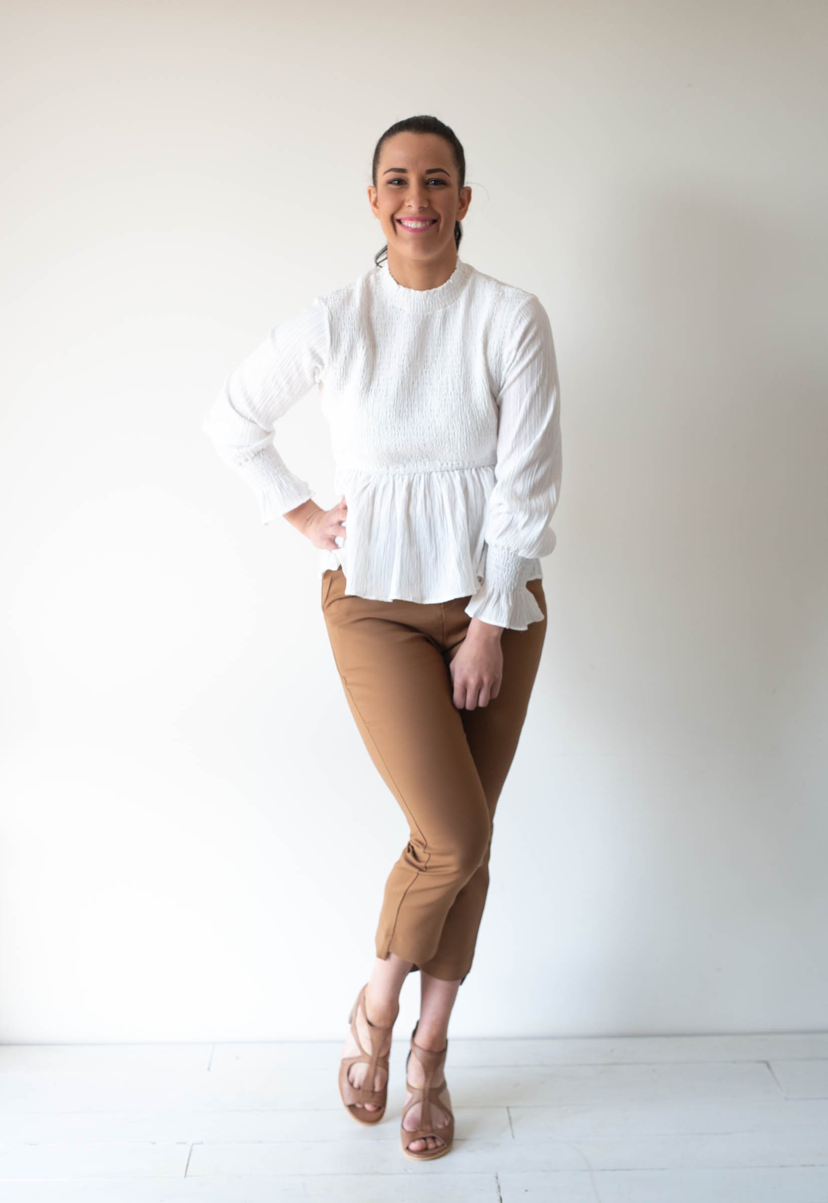 Wren Dress Pants Women Camel | Lyn Rose Boutique
