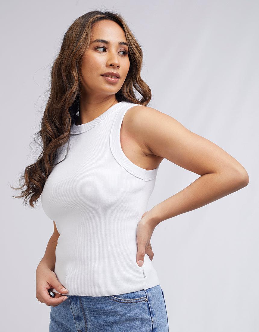 Greta Tank - White