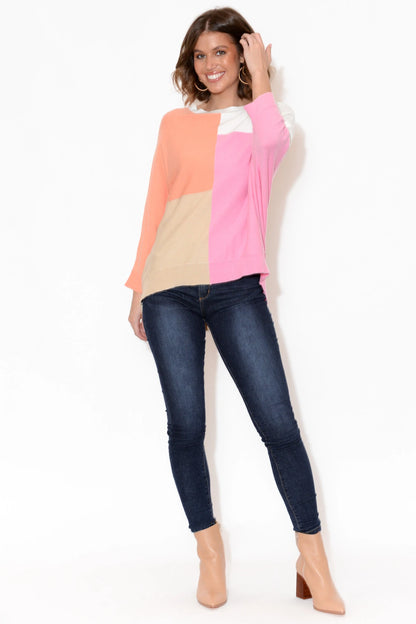 Ada Colour Block Knit