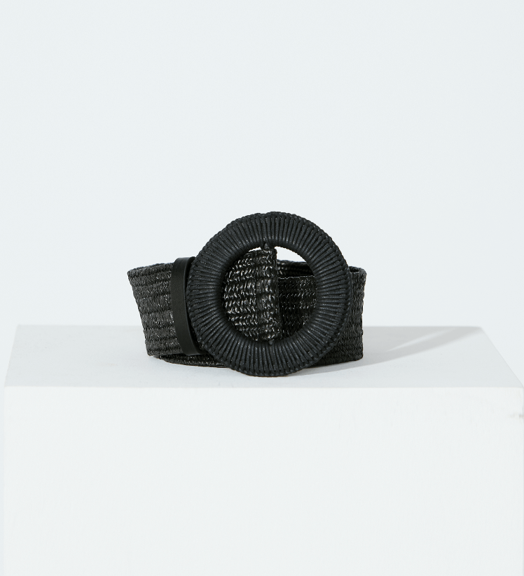 Loom With A Weaver Belt - Black