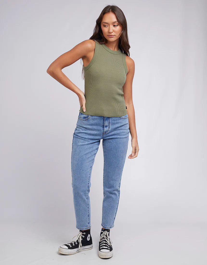 Greta Tank - Khaki