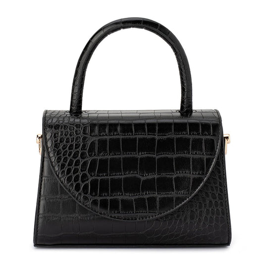 Nadia Top Handle Bag - Black