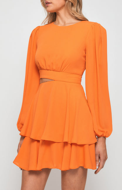 Tayla Mini Dress - Orange