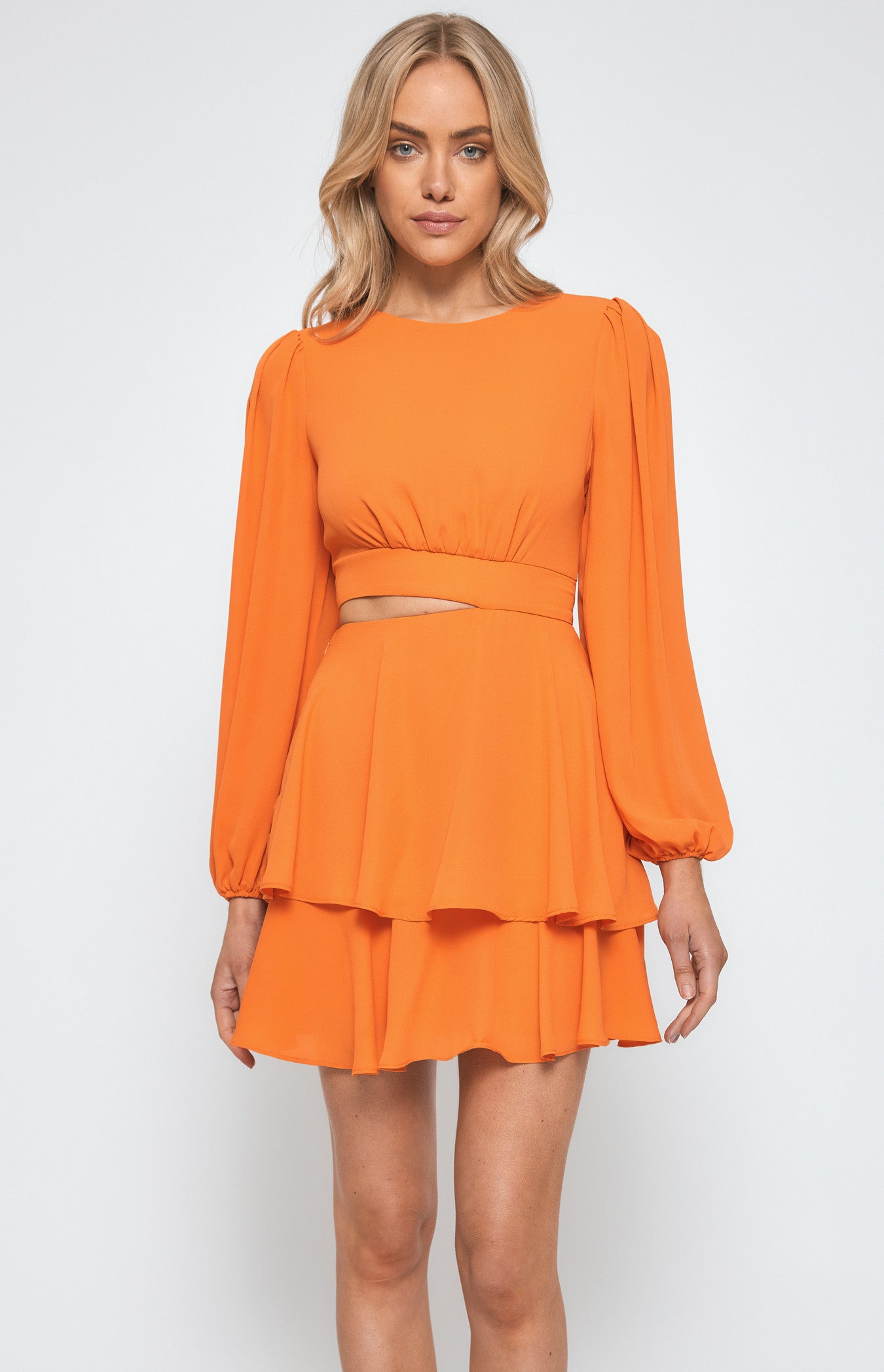 Tayla Mini Dress - Orange